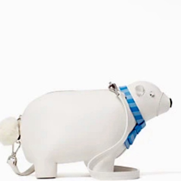 Kate Spade Arctic Friends Polar Bear Crossbody - Picture 12 of 13